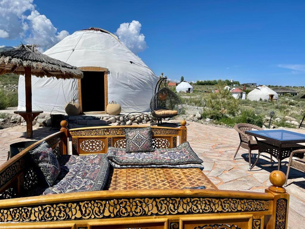 Ak-Tengir Yurt Resort Tossor Exterior foto